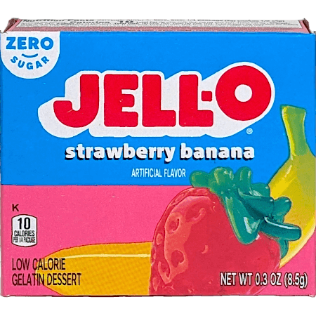 Jello Jelly Powder- Strawberry Banana